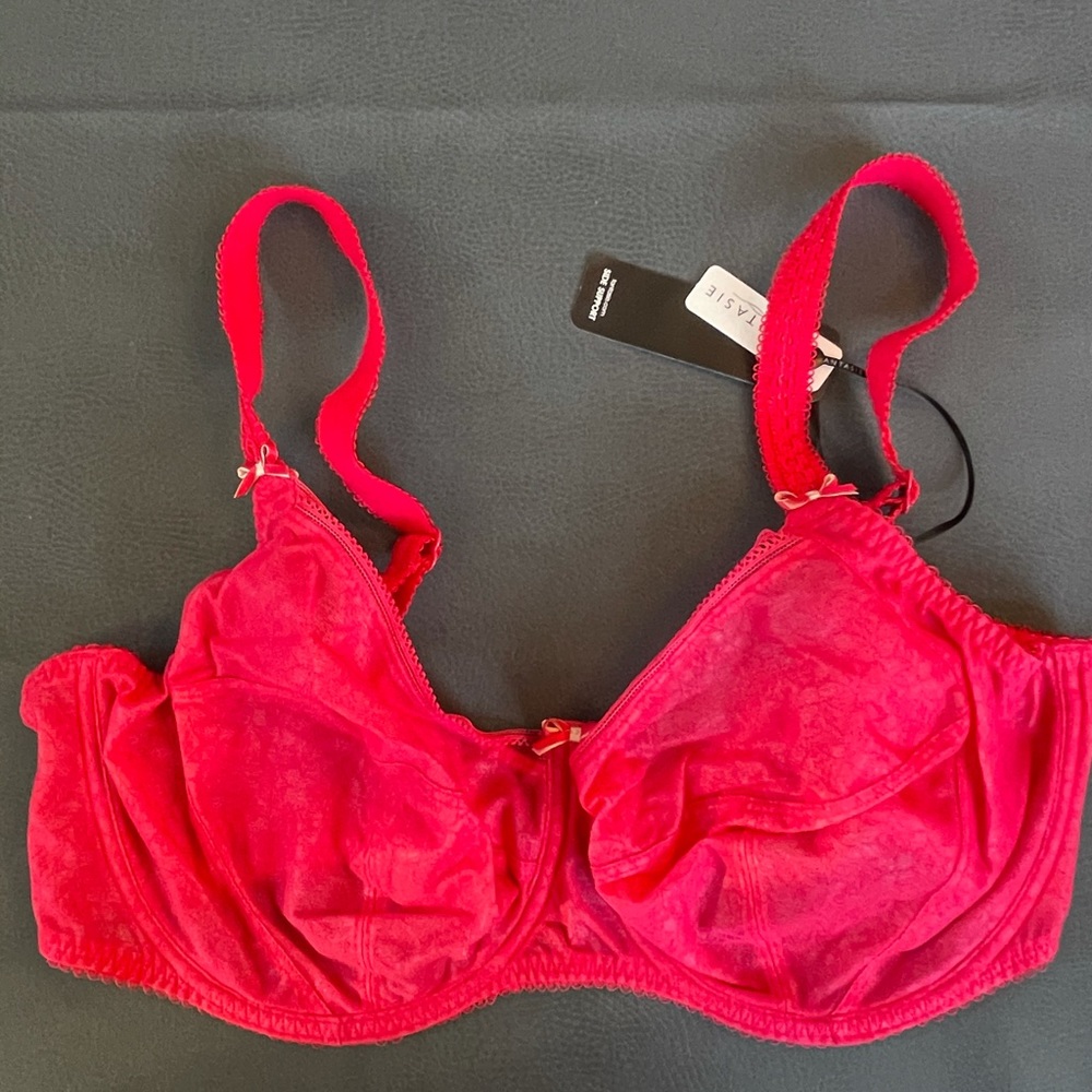 Fantasie NWT Underwire side support hot pink bra